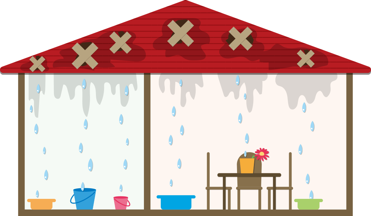 雨漏りを修理する前に知っておきたいこと 徳島県の雨漏り修理 屋根工事なら 株式会社明ホームプラン 火災保険修繕対応