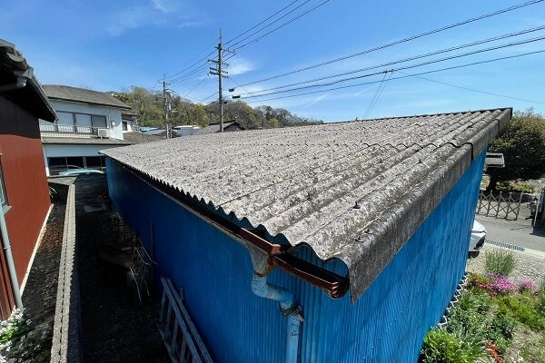 貸しガレージの屋根工事をお願いしたい【徳島県美馬市脇町】 (2)