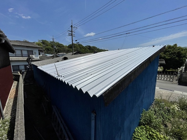 貸しガレージの屋根工事をお願いしたい【徳島県美馬市脇町】 (3)