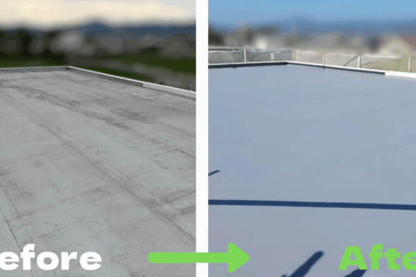 外壁塗装工事　ビフォーアフター